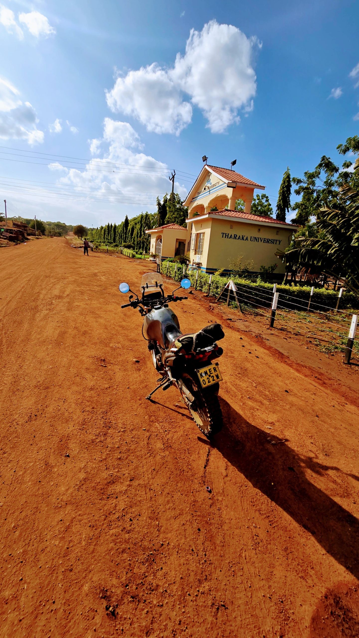 Outside Tharaka University 